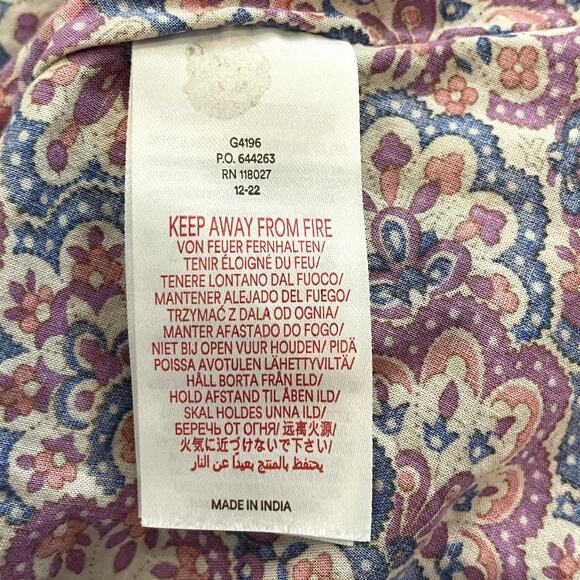 Boden Printed Poncho Kaftan Paisley Janie Jack Geo Stripe Swim Coverup Lot of 2 - Picture 8 of 15